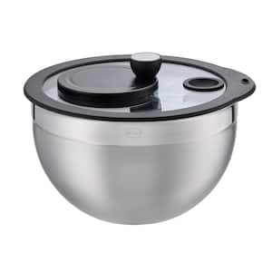Salad Spinner with Glass Lid