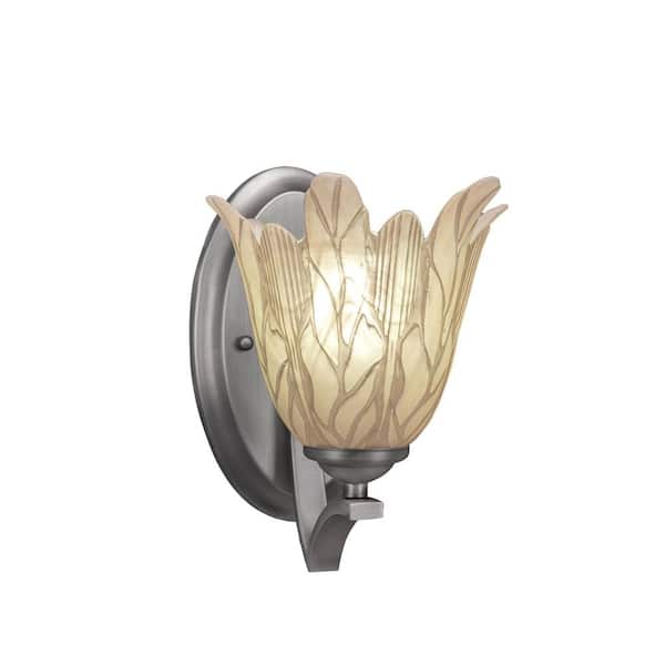 Unbranded Cleveland 1-Light Graphite Wall Sconce