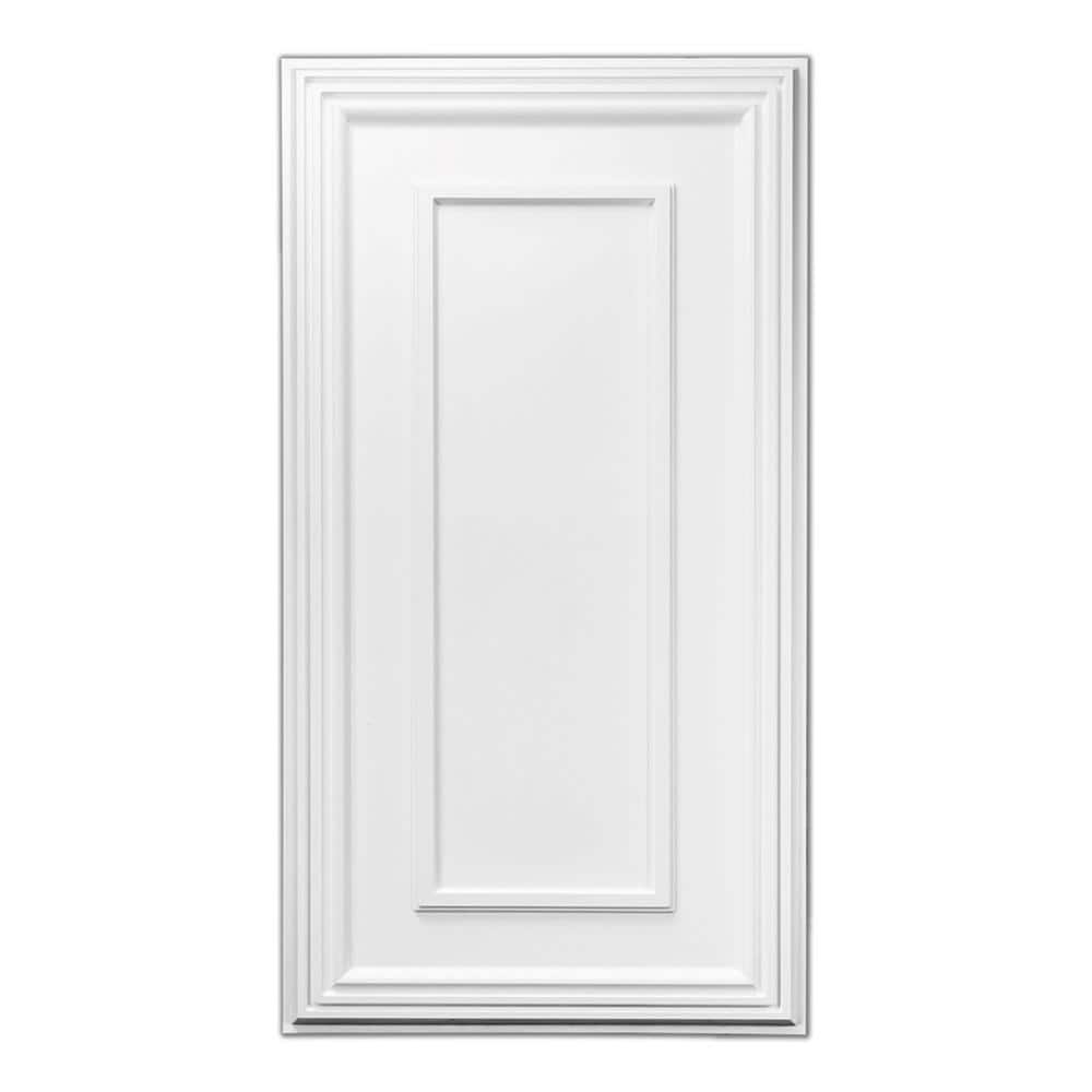 Basic White 2 ft. x 4 ft. PVC Lay-In/Drop In Ceiling Tile (96 sq. ft./case) price history on PriceWatchPro