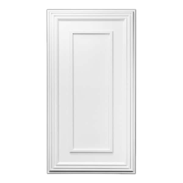 Art3dwallpanels Basic White 2 ft. x 4 ft. PVC Lay-In/Drop In Ceiling Tile (96 sq. ft./case)