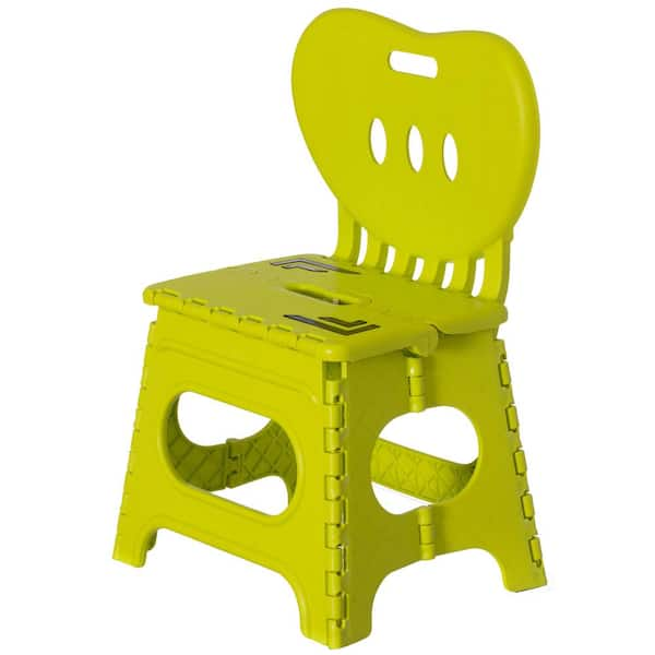 Step stool with seat 2024 and back