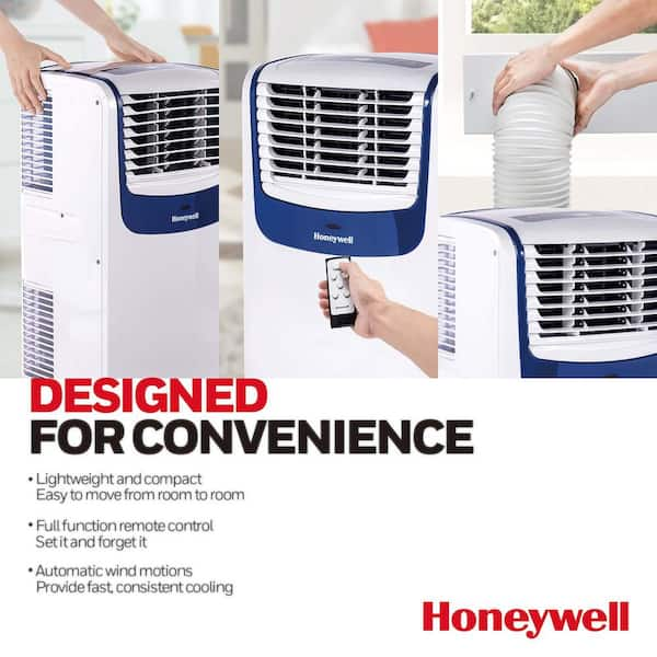 Honeywell portable air conditioner not clearance cooling room