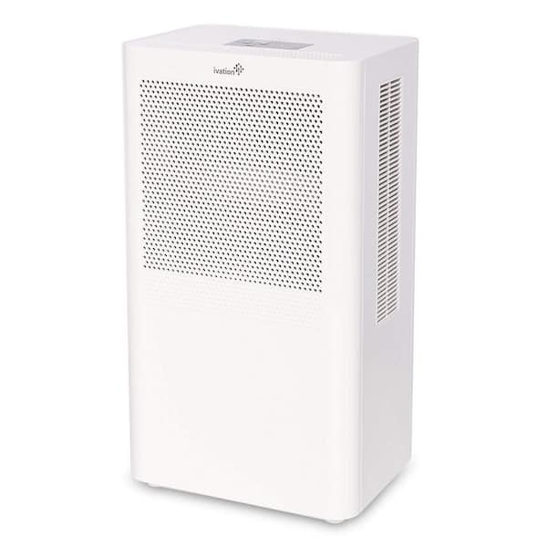 Ivation 4.3 Pint Small Area Compact Dehumidifier with Continuous Drain Hose