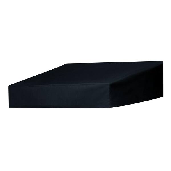 Awnings in a Box 6 ft. Classic Door Canopy (25 in. Projection) in Ebony