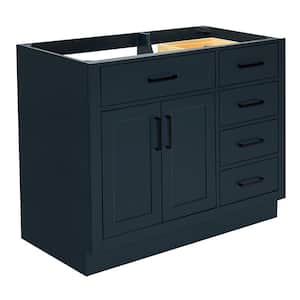 Hepburn 42 in. W x 21.5 in. D x 34.5 in. H Bath Vanity Cabinet without Top in Midnight Blue