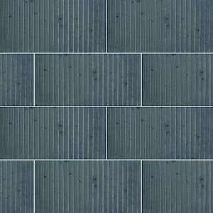 Sapphire Stax 6 in. x 12 in. Glossy Porcelain Wall Tile (8.5 sq. ft./Case)
