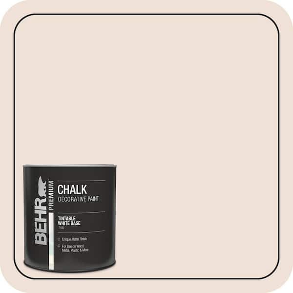 1 qt. #BCP01 Powder Pink Interior Chalk Decorative Paint