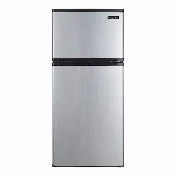 Magic Chef 4.3 cu. ft. Mini Fridge in Stainless Steel