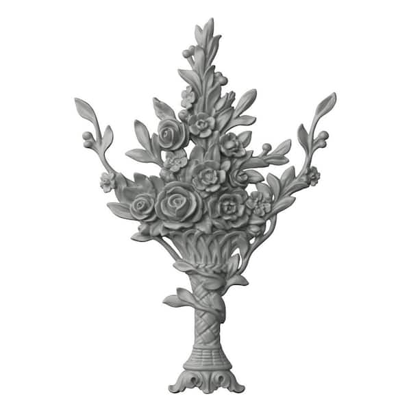 Ekena Millwork 1.63 in. x 16.75 in. x 22.5 in. Polyurethane Applique & Onlay Moulding