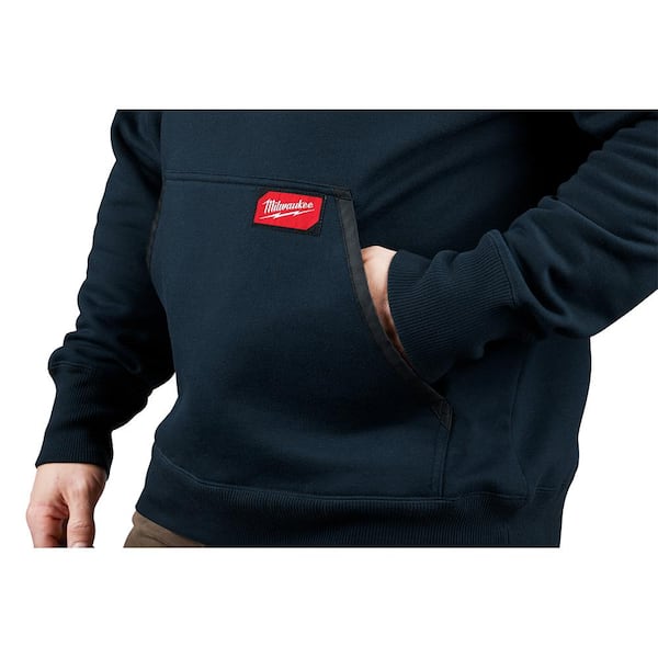 Extra heavy outlet duty hooded sweatshirt