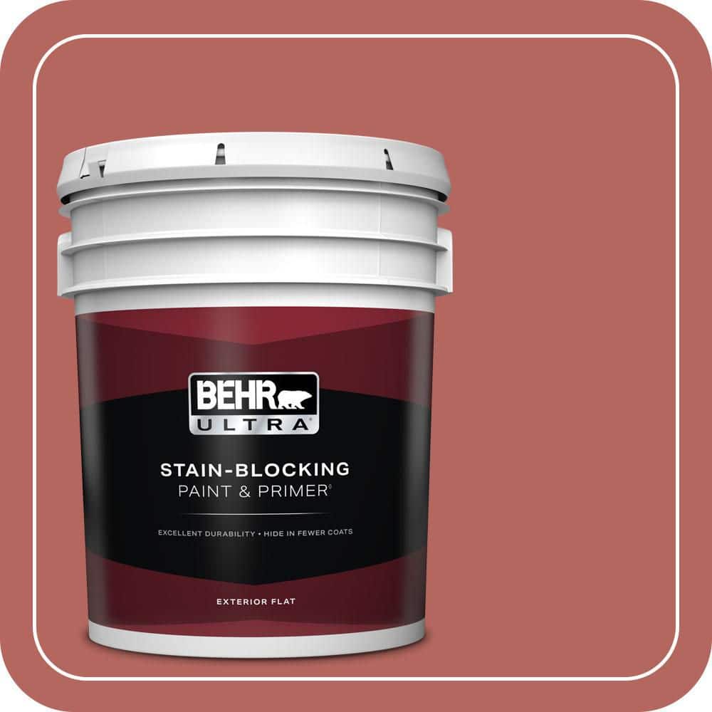 5 gal. #180D-6 Mineral Red Flat Exterior Paint & Primer price history on PriceWatchPro