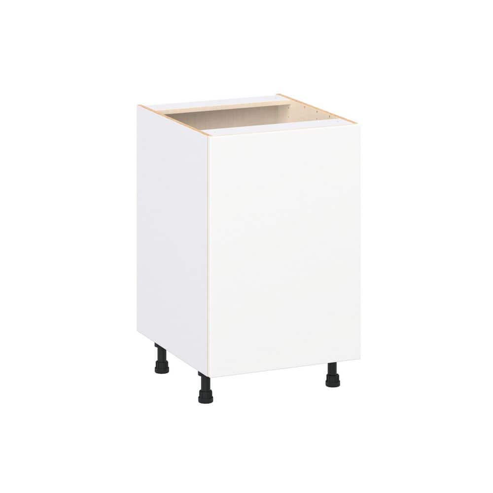 Timberline 21 in. W x 24 in. D x 34.5 in. H Assembled Slab Full Height Door Base Kitchen Cabinet in Bright White price history on PriceWatchPro