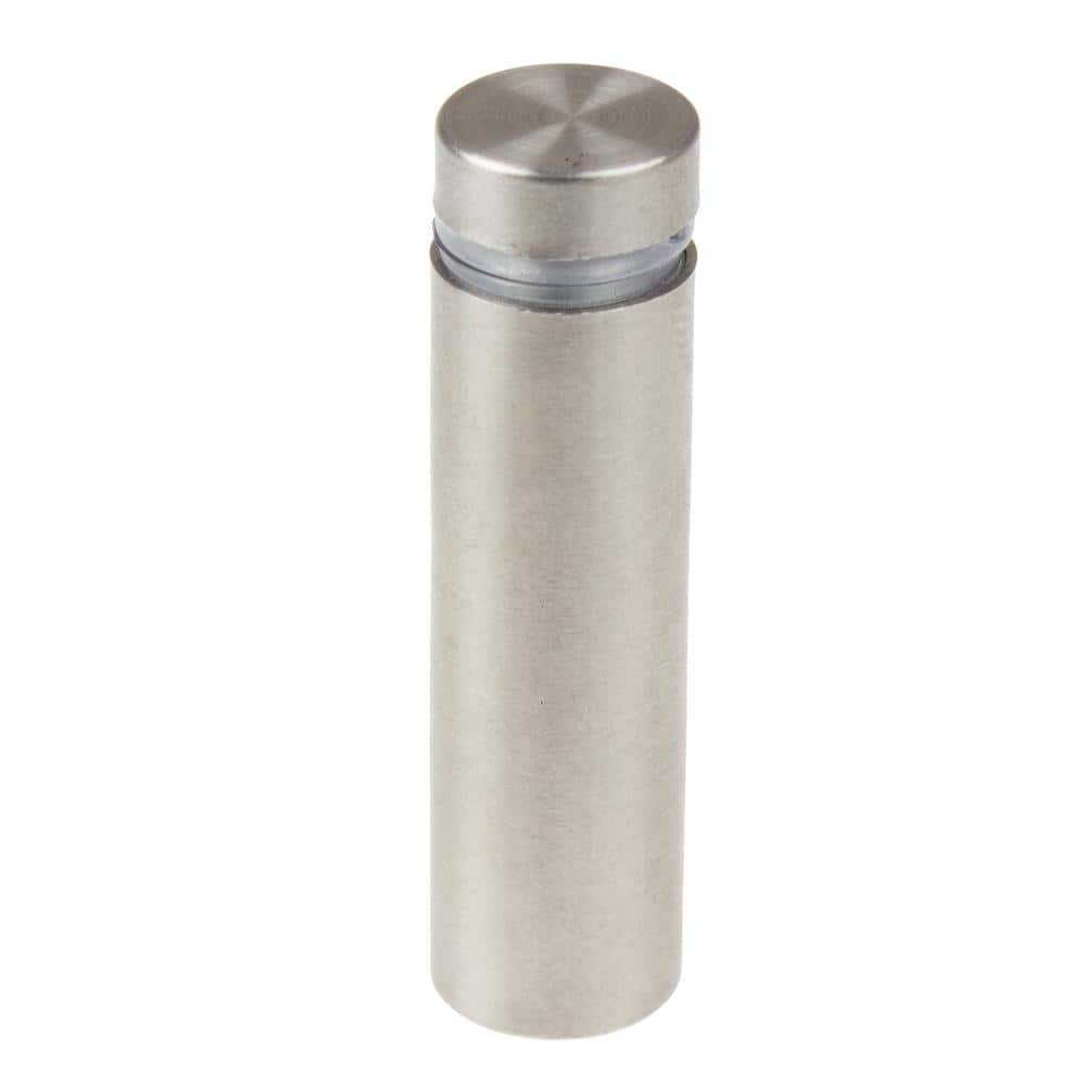 Stainless Steel Standoff 1/2 Inch Diameter x 1-1/2 Inch Barrel Length Brushed 