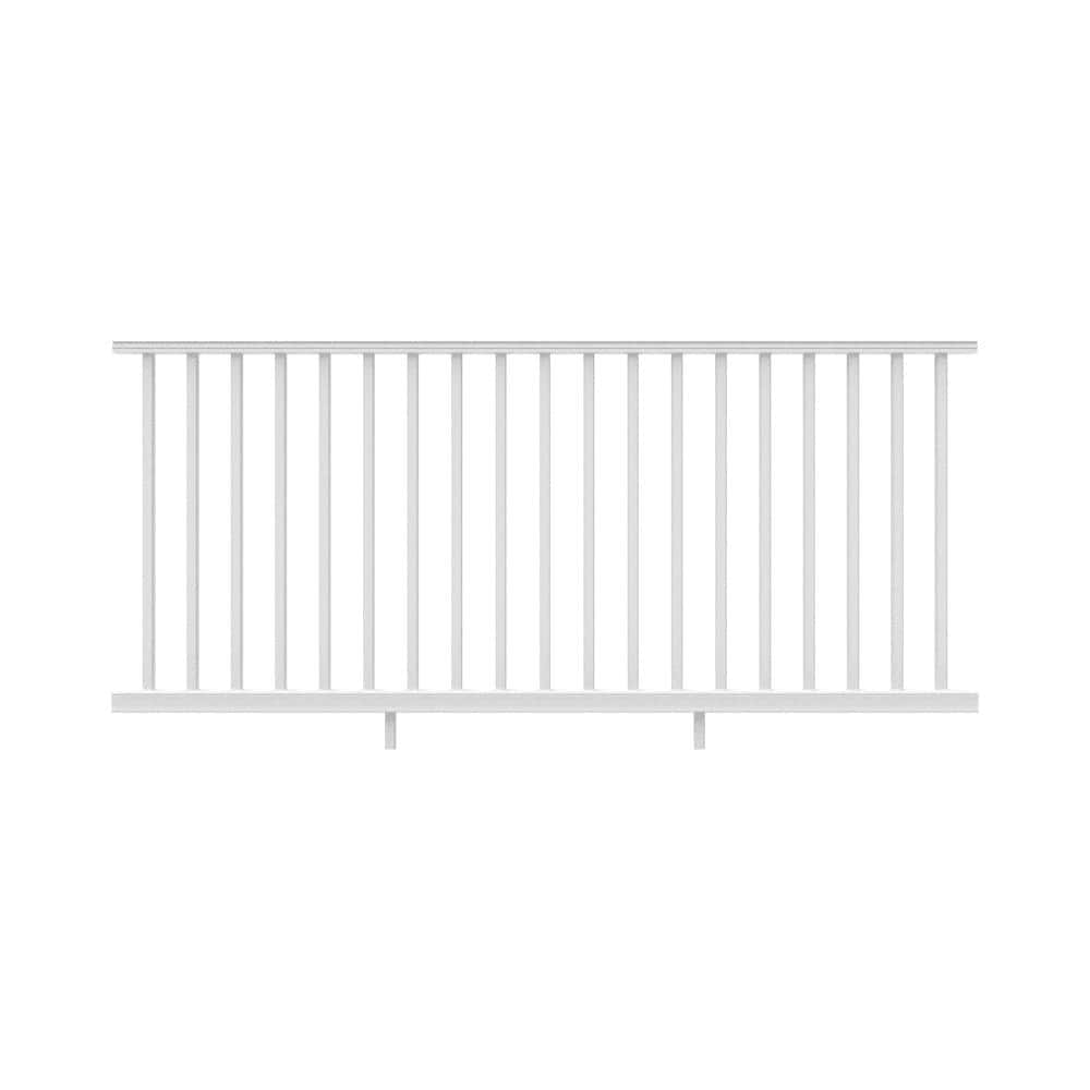 Transform 8 ft. x 42 in. SQ Baluster Rail Kit in Satin White price history on PriceWatchPro