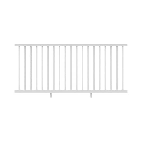 RDI Transform 8 ft. x 42 in. SQ Baluster Rail Kit in Satin White ...