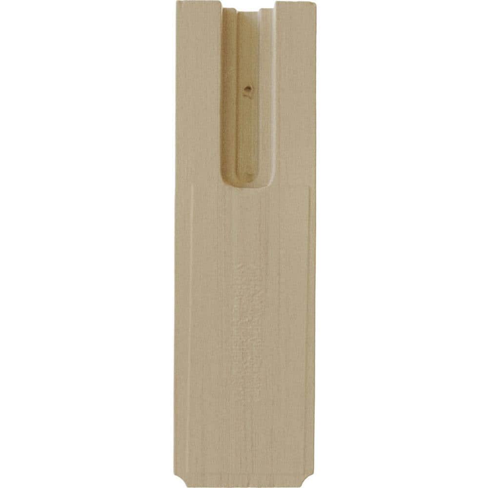 Clarksville Natural Rubberwood 6" Decorative Corbel Bracket
