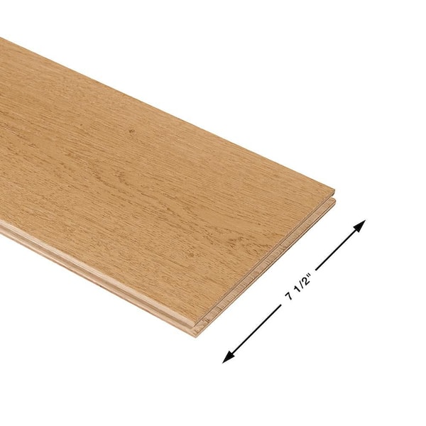 Malibu Wide Plank French Oak Madera 9/16 in. T x 7.5 in. W Tongue