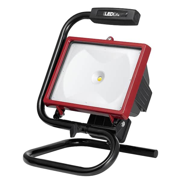 Globe Electric LED Integrated Red Work Light