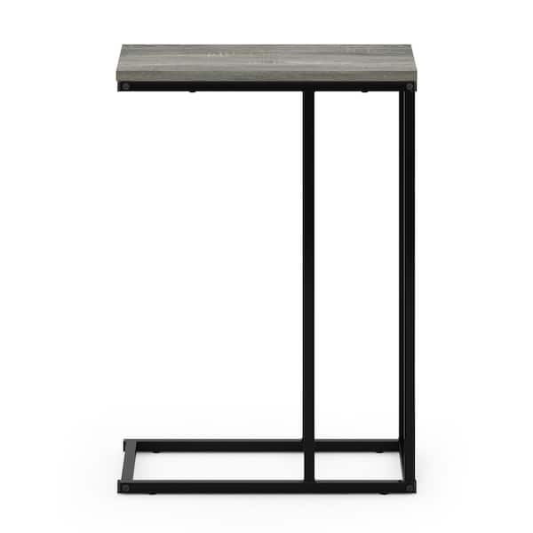 Furinno Camnus Modern Living French Oak Grey Sofa Side Table FM19123GYW -  The Home Depot