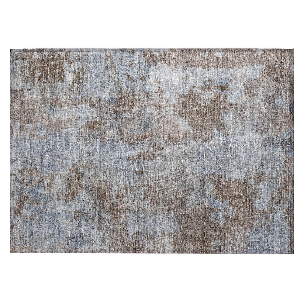 Addison Rugs Chantille ACN573 Brown 1 ft. 8 in. x 2 ft. 6 in. Machine Washable Indoor/Outdoor Geometric Area Rug