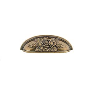 Provence Collection 3 3/4 in. (96 mm) Antique English Traditional Cabinet Cup Pull
