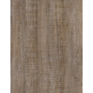 Take Home Sample -Weekend Warrior 4 in. W Roughcut Lumber Siena Peel and Stick Luxury Vinyl Plank Wall and Flooring