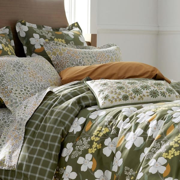 Floral standard pillowcases hotsell