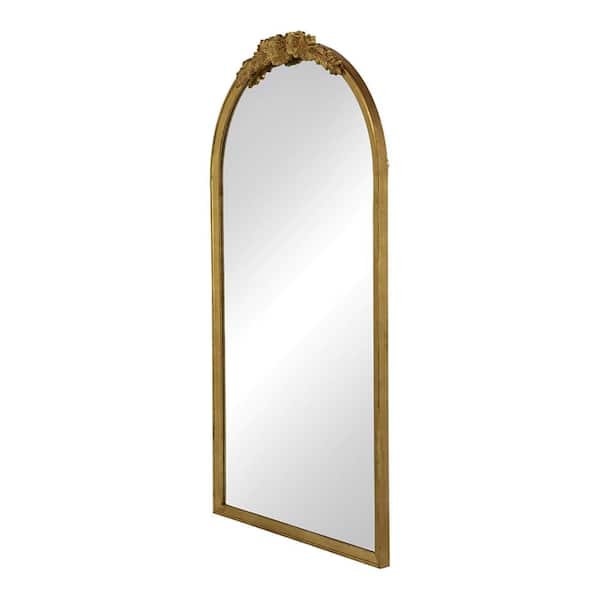 Home Decorators Collection Oversized Gold Metal Frame Windowpane Classic  Floor Mirror (70 in. H x 29 in. W) 19MJE2742-G - The Home Depot