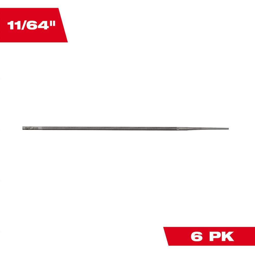 11/64 in.  Round File for Saw Chain (6 Pack) price history on PriceWatchPro