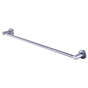 Dorind 24 in. Wall Mounted Towel Bar in Chrome