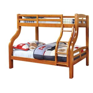 Solpine Oak Twin Bunk Bed