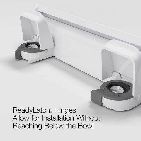 KOHLER Cachet Elongated Toilet Seat in White 4636-RL-0 - The Home