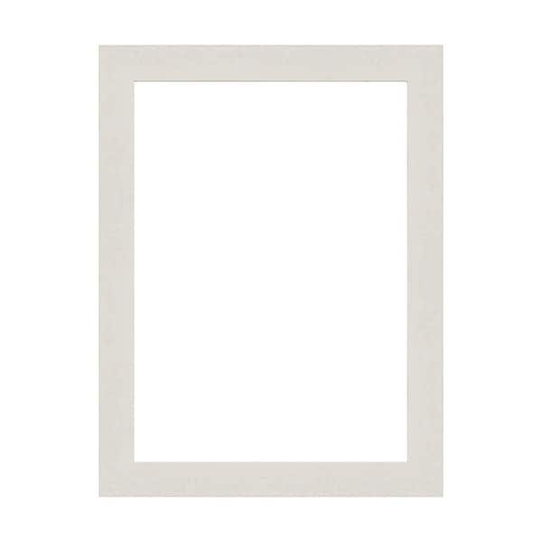 Amanti Art Mirror Makeover Rustic Plank White Narrow 19.25 in. W x 25.25 in. H Bathroom Mirror Frame Border Kit-Fits a 18x24 Mirror