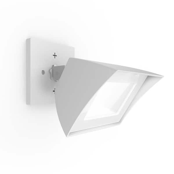 WAC Lighting Endurance Flood 35-Watt White Outdoor Integrated LED Flood Light, 3000K
