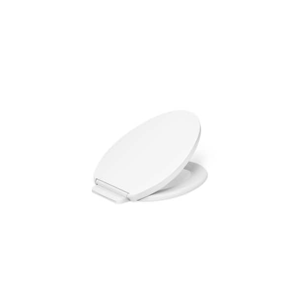 Impro ReadyLatch Quiet-Close Elongated Front Toilet Seat in White