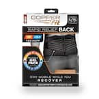 COPPER FIT Black Large/X-Large Copper Infused Adjustable Back