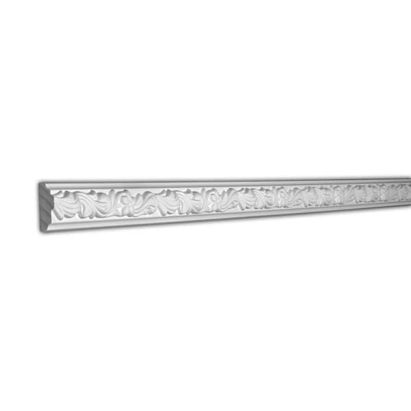 7/8 in. x 2 in. x 96 in. Floral Polyurethane Panel Moulding Pro Pack 56 LF (7-Pack)