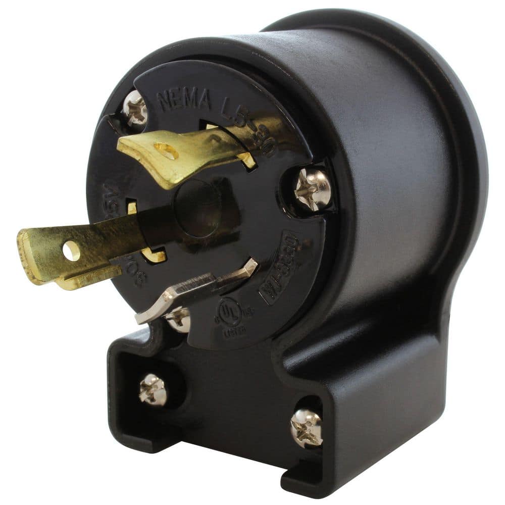 NEMA L5-30P 30A 125V 3-Prong Elbow Locking Male Plug With UL, C-UL Approval price history on PriceWatchPro