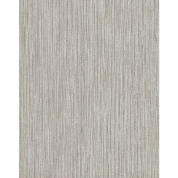 York Wallcoverings Blue Tuck Stripe Vinyl Wallpaper Matte, 27 in. x 27 ft.