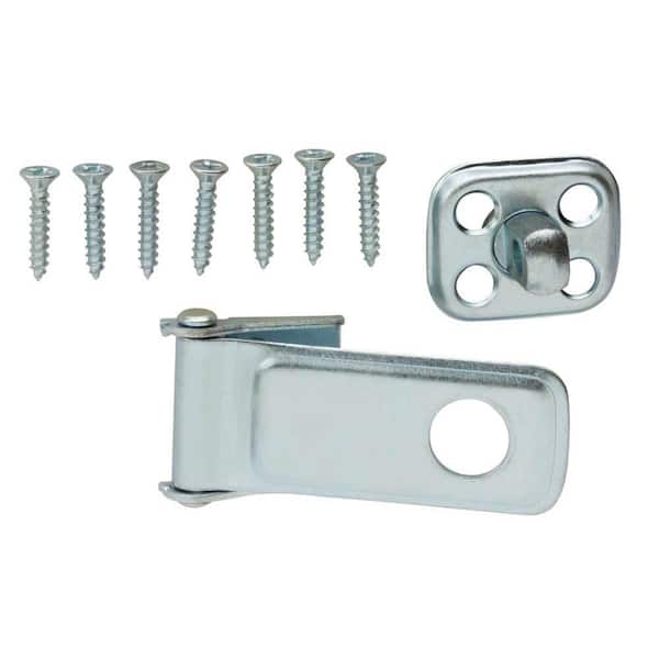 Everbilt 2-1/2 in. Zinc-Plated Rotating Post Safety Hasp