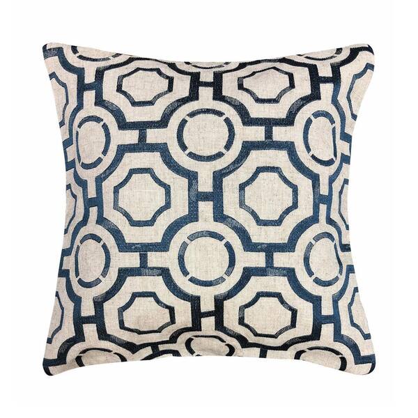 Harper Lane Emma Embroidered Throw Pillow 18x18