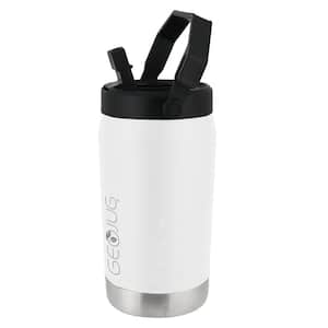 64 Oz. Cream Stainless Steel Vacuum-Insulated Sports Water Jug