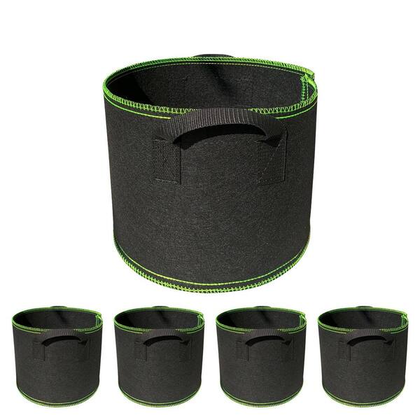 Agfabric Hanging Wall Plants 36-Pocket 39 x 39 x 3.14 Vertical Hanging Planter Nonwoven Fabric Garden Planter Bag Grow Bag Green