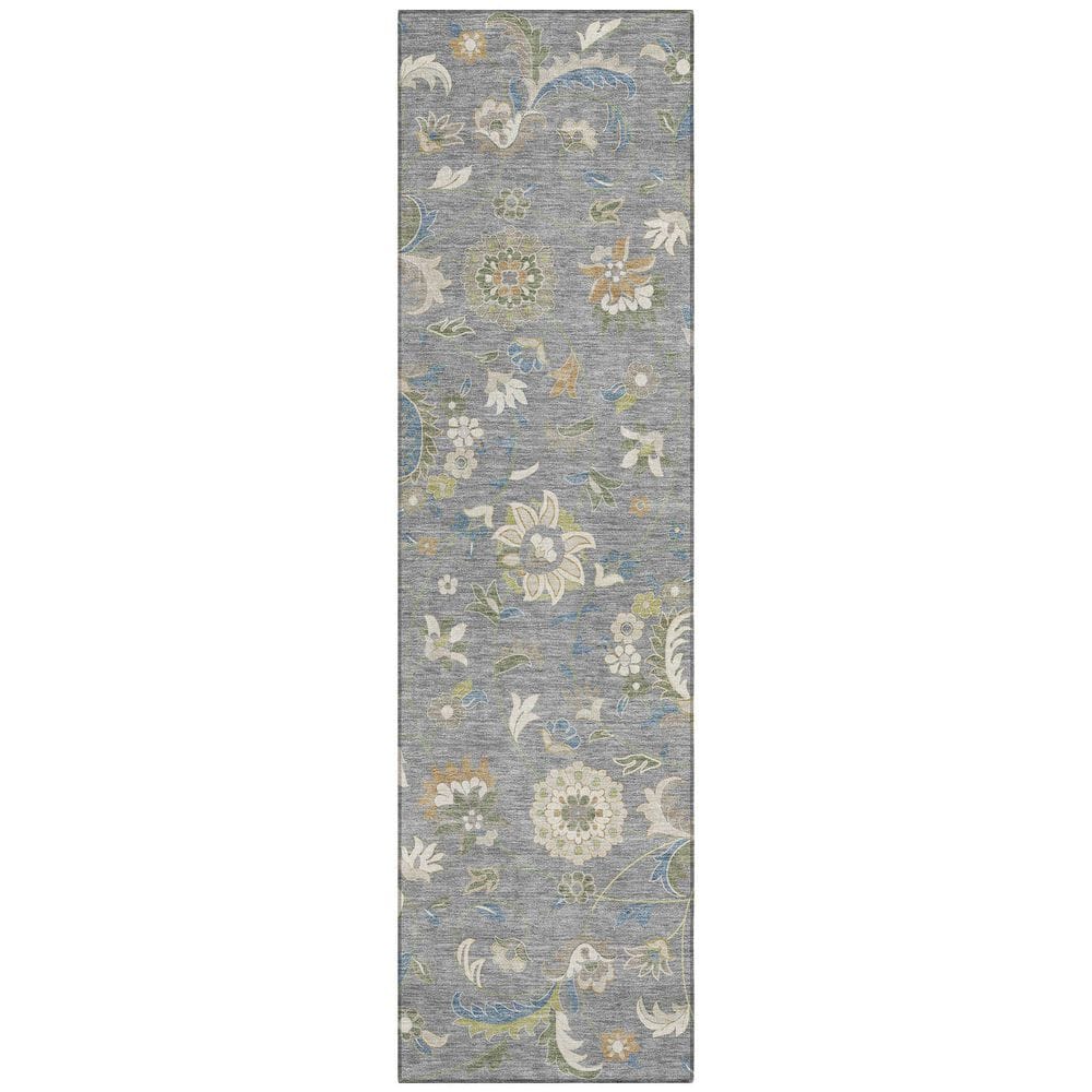 Chantille Machine Washable Indoor/Outdoor Abstract ACN1006 Gray 2 ft. 3 in. x 7 ft. 6 in. Area Rug price history on PriceWatchPro