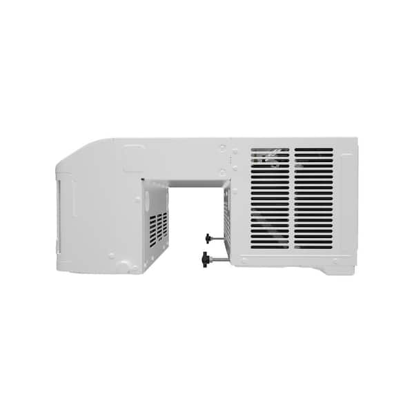 GE - Profile ClearView Ultra Quiet 10,000 BTU 115V Window Air Conditioner Cools 450 Sq. Ft. with Easy Install in White