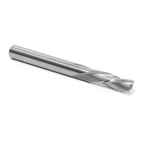 3-Flute Downcut Spiral End Mill 1/4 in. Dia 1/4 in. Shank Solid Carbide CNC Router Bit