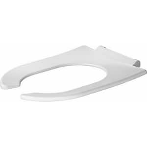Starck 3 Elongated Front Toilet Seat in White