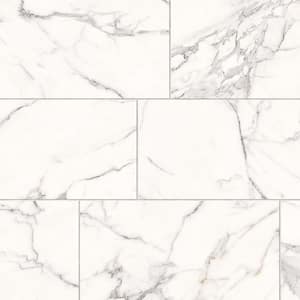 Impero Calacatta Premium 12 in. x 24 in. Marble Look Porcelain Floor and Wall Tile (15.50 sq. ft./Case)