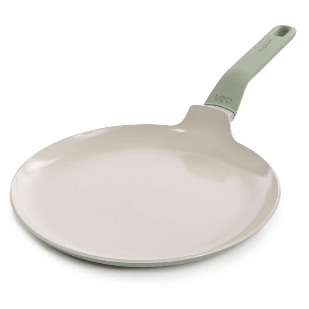 BergHOFF Sage Green Nonstick Ceramic Pancake Pan 10.25" Recycled Aluminum