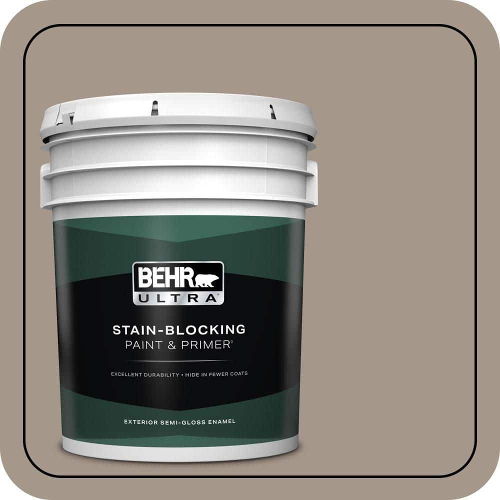 5 gal. #N220-4 Shiitake Semi-Gloss Enamel Exterior Paint & Primer price history on PriceWatchPro